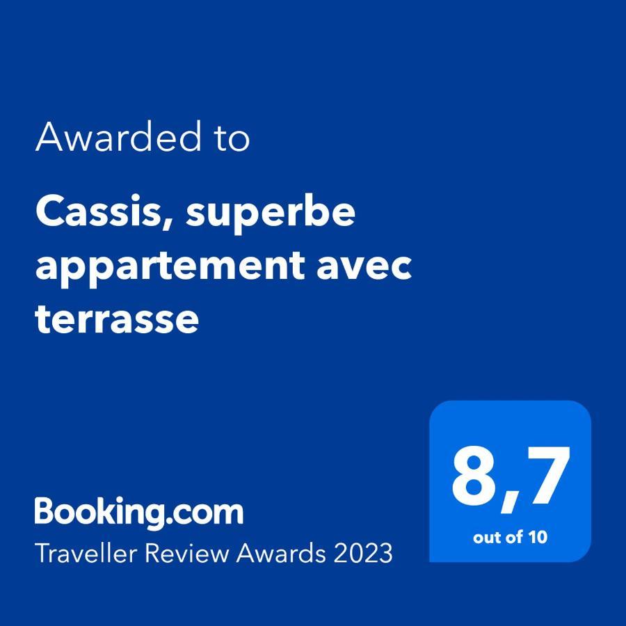 Cassis, Superbe Appartement Avec Terrasse Zewnętrze zdjęcie